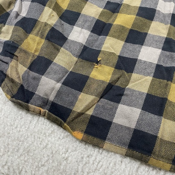 Carhartt Flannel Shirt Mens 3XL‎ Hamilton Rugged Flex Plaid Work 103820 - Picture 6 of 6